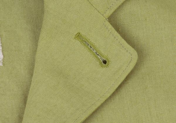 Jean Paul GAULTIER FEMME 2-Way Linen Jacket Green Size 42