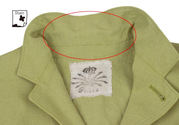 Jean Paul GAULTIER FEMME 2-Way Linen Jacket Green Size 42