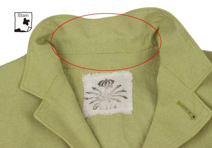 Jean Paul GAULTIER FEMME 2-Way Linen Jacket Green Size 42