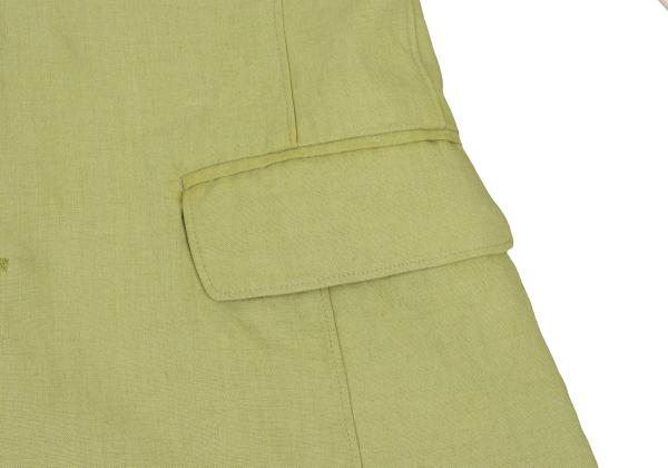 Jean Paul GAULTIER FEMME 2-Way Linen Jacket Green Size 42
