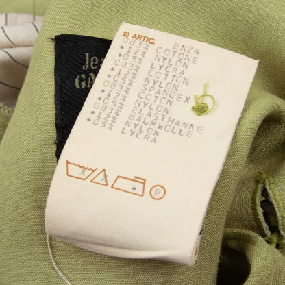 Jean Paul GAULTIER FEMME 2-Way Linen Jacket Green Size 42