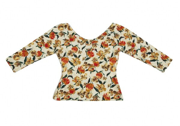 Jean Paul GAULTIER FEMME Floral Print Blouse Multi Size 40