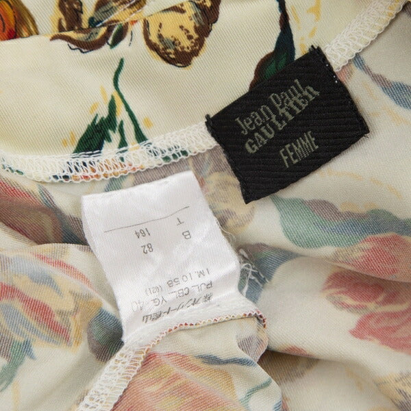 Jean Paul GAULTIER FEMME Floral Print Blouse Multi Size 40