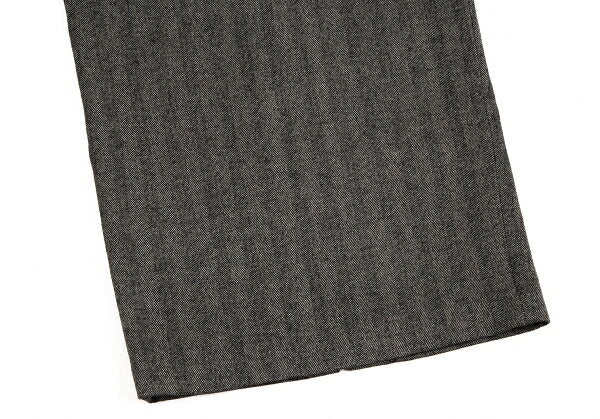 Jean Paul GAULTIER FEMME Herringbone Skirt Gray Size 40