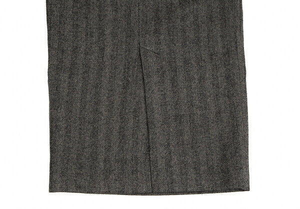 Jean Paul GAULTIER FEMME Herringbone Skirt Gray Size 40