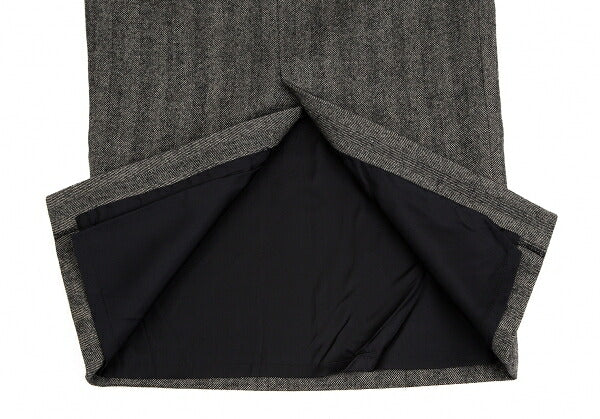 Jean Paul GAULTIER FEMME Herringbone Skirt Gray Size 40