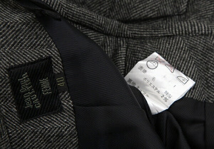Jean Paul GAULTIER FEMME Herringbone Skirt Gray Size 40