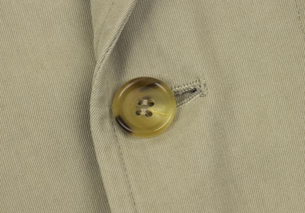 COMME des GARCONS HOMME PLUS Beige Dyed Cotton Jacket Size M