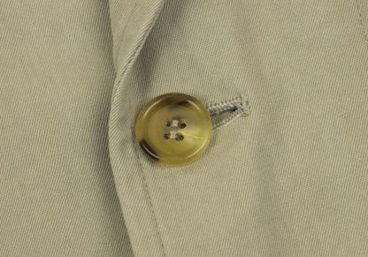 COMME des GARCONS HOMME PLUS Beige Dyed Cotton Jacket Size M