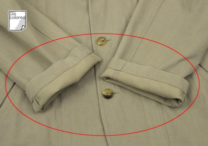 COMME des GARCONS HOMME PLUS Beige Dyed Cotton Jacket Size M