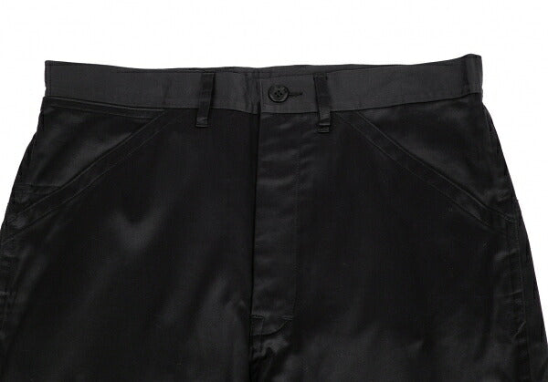 Y's Cotton Glossy Painter Sarouel Pants Black Size 2