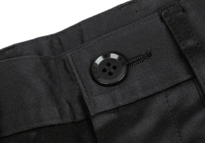 Y's Cotton Glossy Painter Sarouel Pants Black Size 2