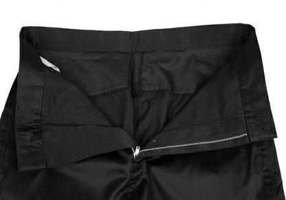 Y's Cotton Glossy Painter Sarouel Pants Black Size 2