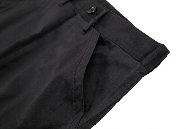 Y's Cotton Glossy Painter Sarouel Pants Black Size 2