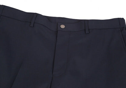 Papas Poly Numbering Tapered Pants Navy Size LL