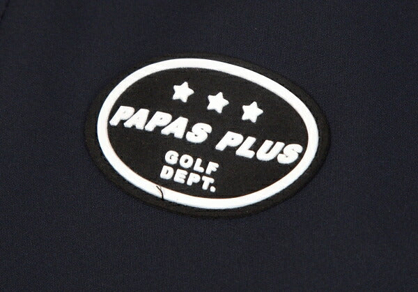 Papas Poly Numbering Tapered Pants Navy Size LL
