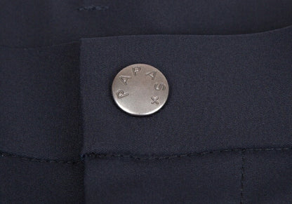 Papas Poly Numbering Tapered Pants Navy Size LL