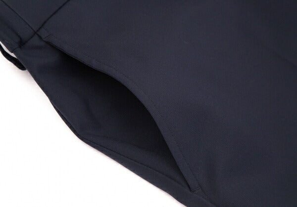 Papas Poly Numbering Tapered Pants Navy Size LL