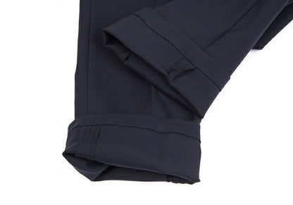 Papas Poly Numbering Tapered Pants Navy Size LL