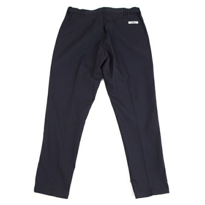 Papas Poly Numbering Tapered Pants Navy Size LL