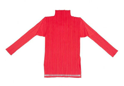 PLEATS PLEASE Reflector Print Pleats High Top Red Size F
