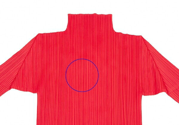 PLEATS PLEASE Reflector Print Pleats High Top Red Size F