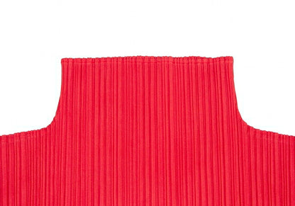 PLEATS PLEASE Reflector Print Pleats High Top Red Size F