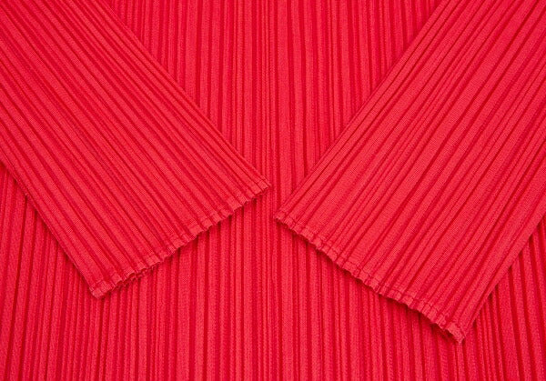 PLEATS PLEASE Reflector Print Pleats High Top Red Size F