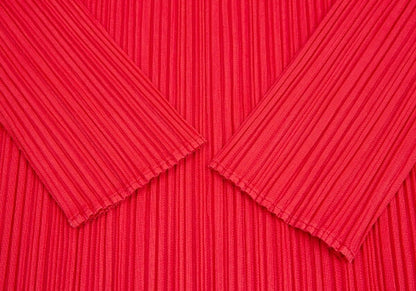 PLEATS PLEASE Reflector Print Pleats High Top Red Size F