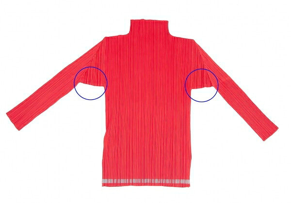 PLEATS PLEASE Reflector Print Pleats High Top Red Size F