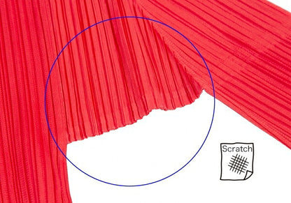 PLEATS PLEASE Reflector Print Pleats High Top Red Size F