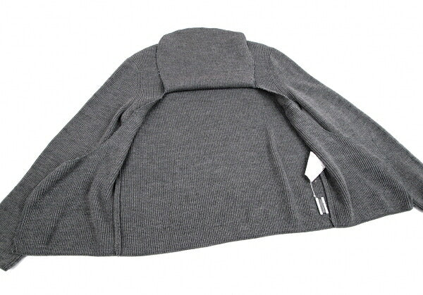COMME des GARCONS 19AW Cutting Design Sweater Gray Size M
