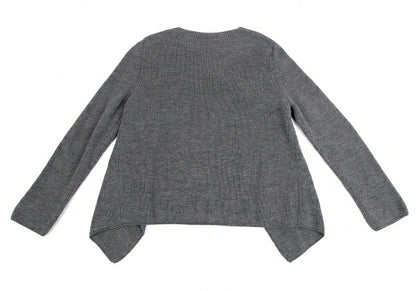 COMME des GARCONS 19AW Cutting Design Sweater Gray Size M