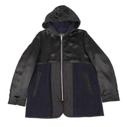 COMME des GARCONS HOMME DEUX Mixed Hooded Jacket Size S