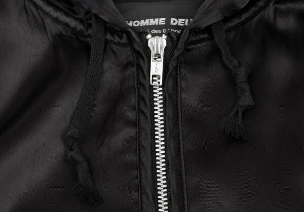 COMME des GARCONS HOMME DEUX Mixed Hooded Jacket Size S