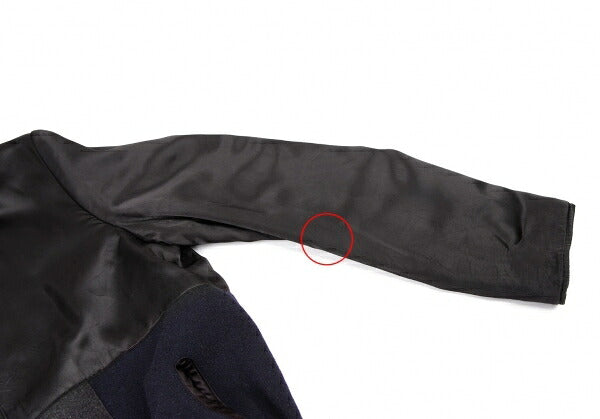 COMME des GARCONS HOMME DEUX Mixed Hooded Jacket Size S