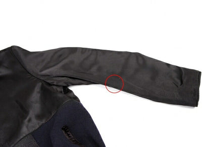 COMME des GARCONS HOMME DEUX Mixed Hooded Jacket Size S