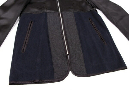 COMME des GARCONS HOMME DEUX Mixed Hooded Jacket Size S