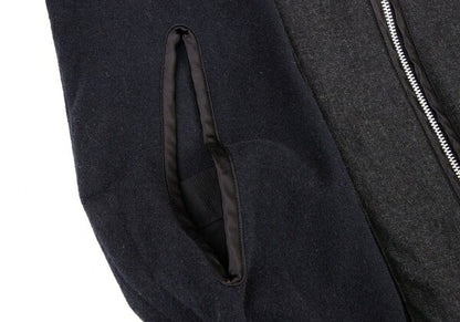 COMME des GARCONS HOMME DEUX Mixed Hooded Jacket Size S