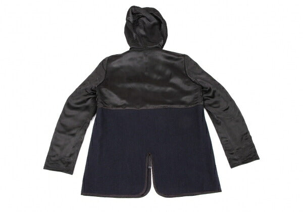COMME des GARCONS HOMME DEUX Mixed Hooded Jacket Size S