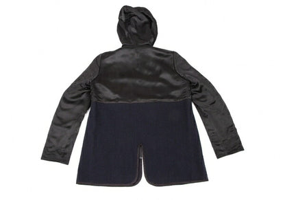 COMME des GARCONS HOMME DEUX Mixed Hooded Jacket Size S