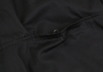 Y's BANG ON Cotton Twill Long Button-Up Black Size 2
