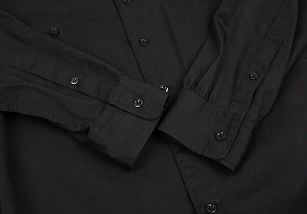 Y's BANG ON Cotton Twill Long Button-Up Black Size 2