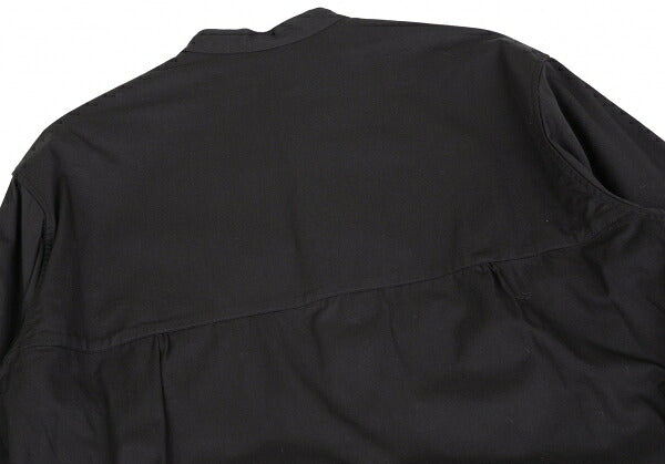 Y's BANG ON Cotton Twill Long Button-Up Black Size 2