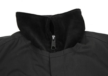 Y's.... 23AW Supima Cotton Double Layered Shirt Black Size 1