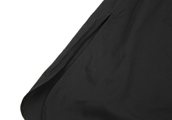 Y's.... 23AW Supima Cotton Double Layered Shirt Black Size 1