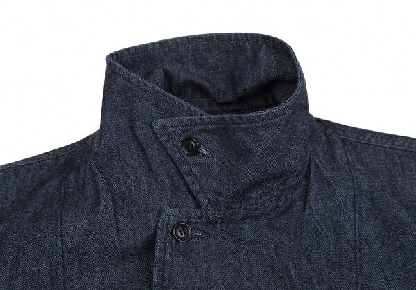 Y's 23SS Spotted Denim Long Jacket Indigo Size 1