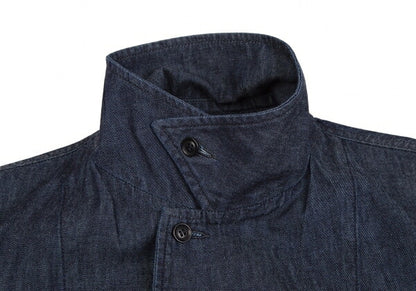 Y's 23SS Spotted Denim Long Jacket Indigo Size 1