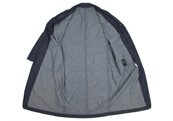 Y's 23SS Spotted Denim Long Jacket Indigo Size 1