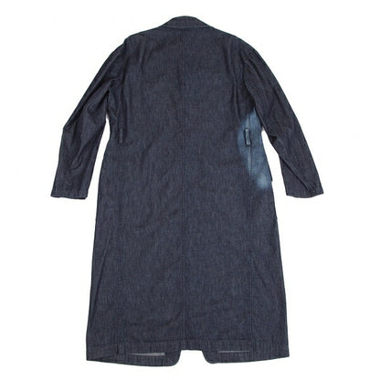 Y's 23SS Spotted Denim Long Jacket Indigo Size 1
